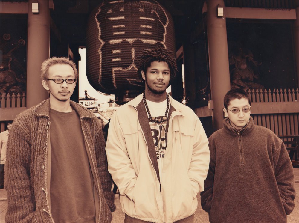 DJ Deckstream, Substantial, and Nujabes - January of 2000 in Asakusa, Japan